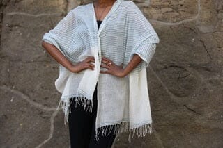 Ari handwoven Ethiopian cotton shawl shawl sabahar 