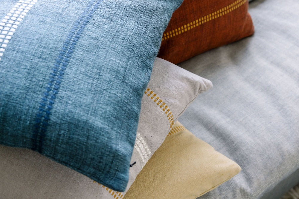Zenach cushions close up