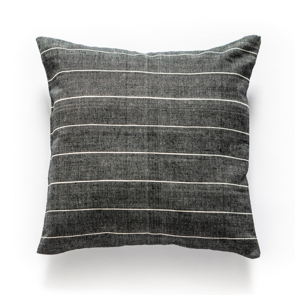 Adama handwoven cushion sabahar Black/Natural