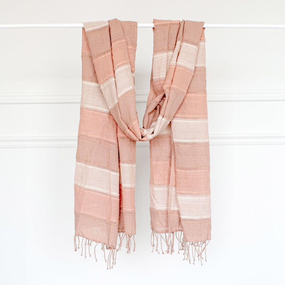 Danakil shawl shawl sabahar Blush