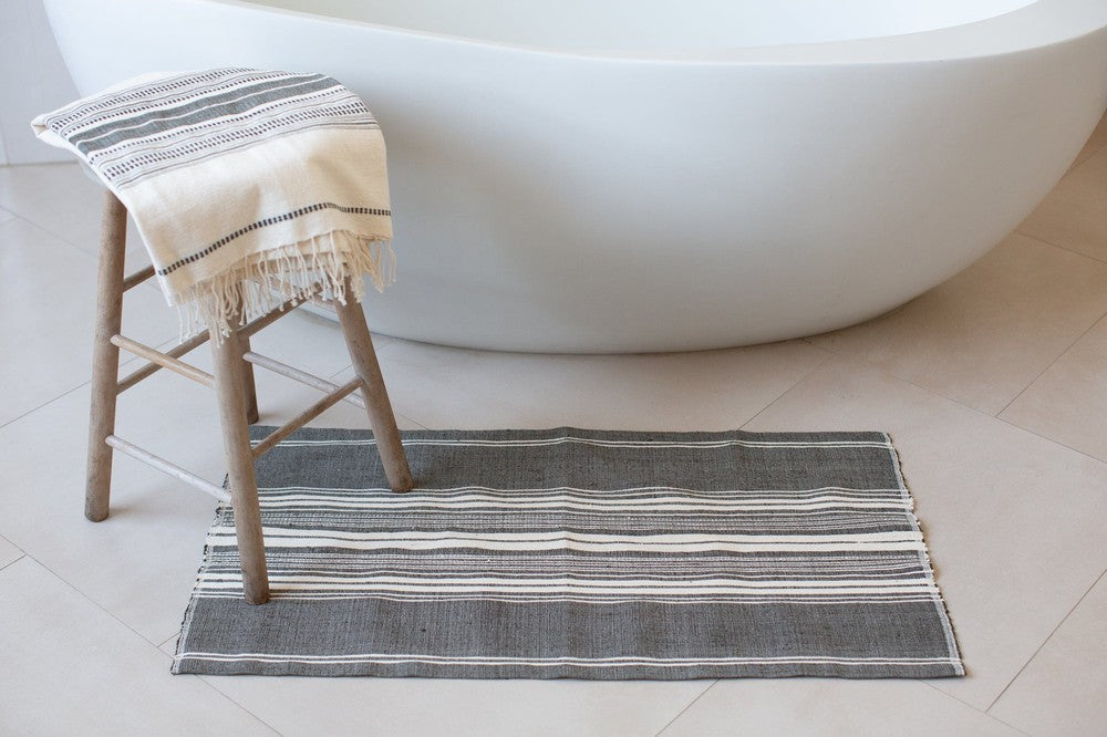 Genale bath mat sabahar Dark grey
