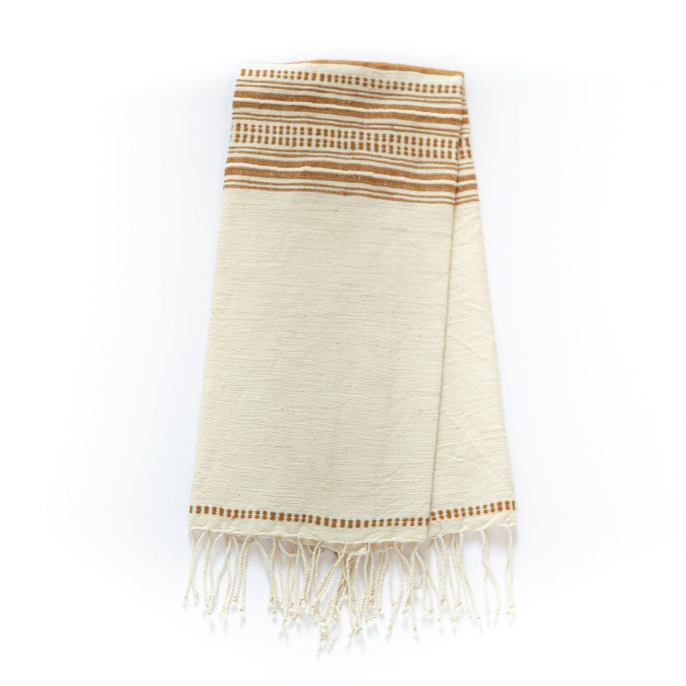 Genale hand towel hand towel sabahar Ivory/bronze