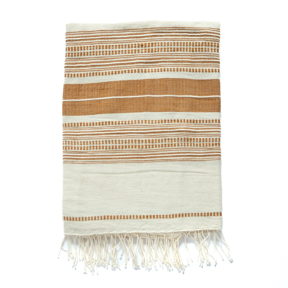 Genale bath towel sabahar Ivory/bronze