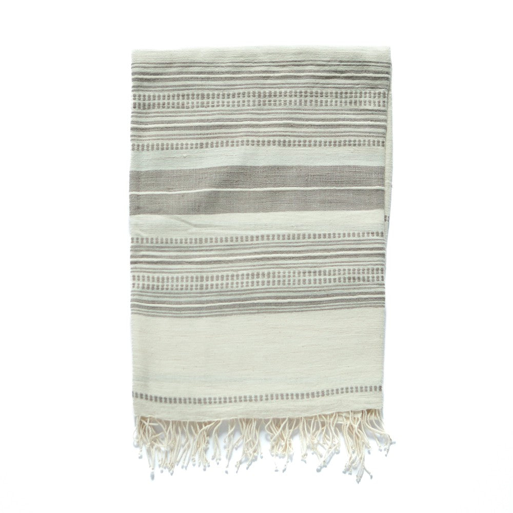 Genale bath towel sabahar Ivory/ stone