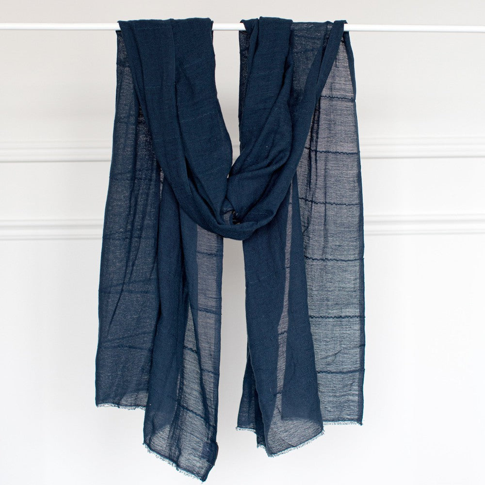 Maraki shawl shawl sabahar Navy