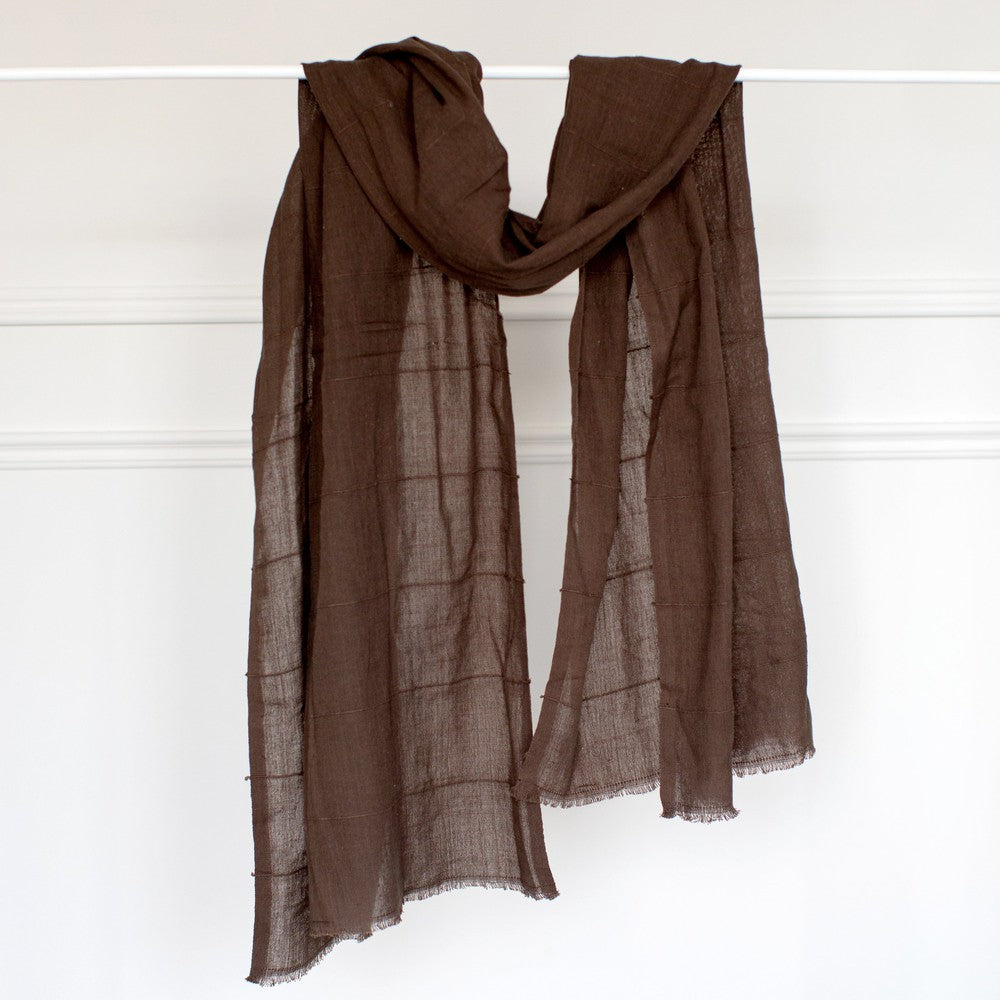 Maraki shawl shawl sabahar Cacao 