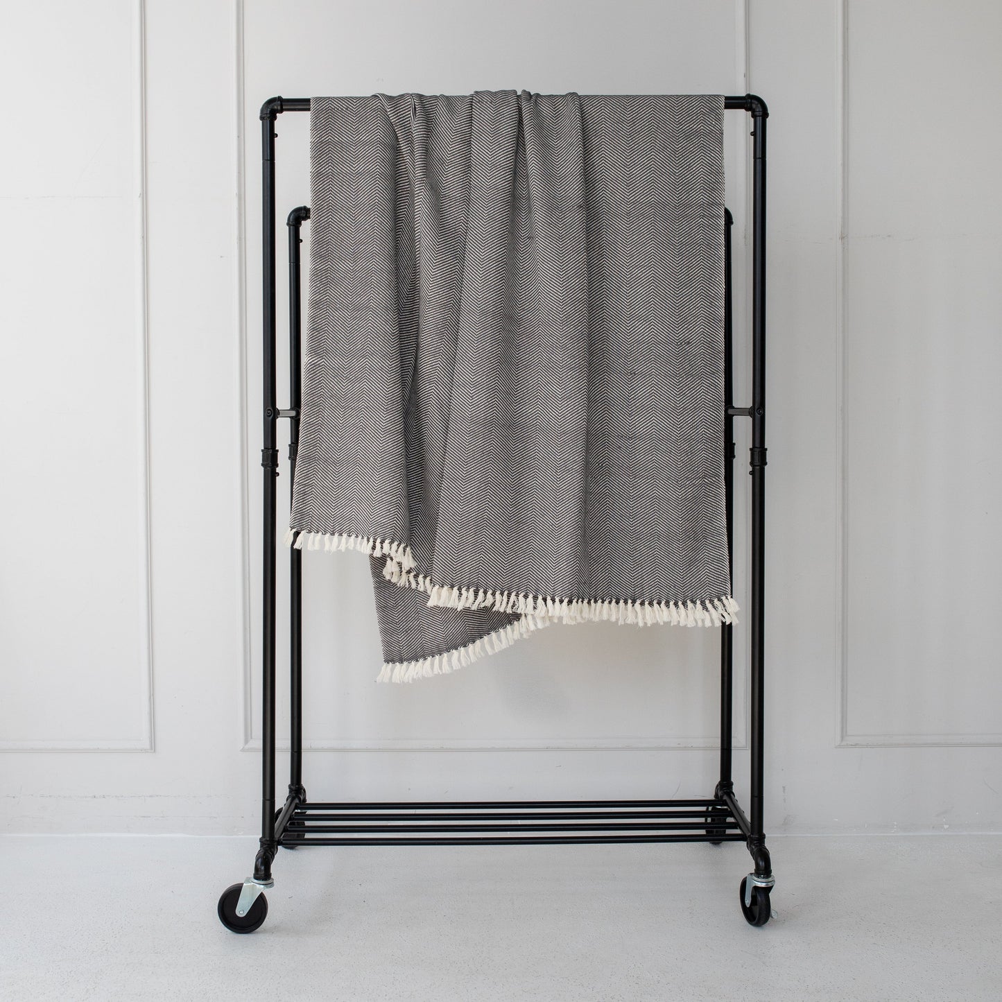 Mechot blanket Throws sabahar Dark grey