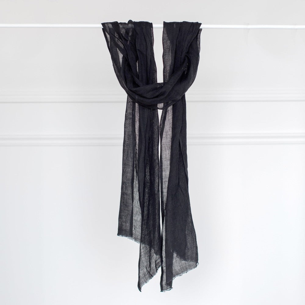 Telba shawl shawl sabahar Black