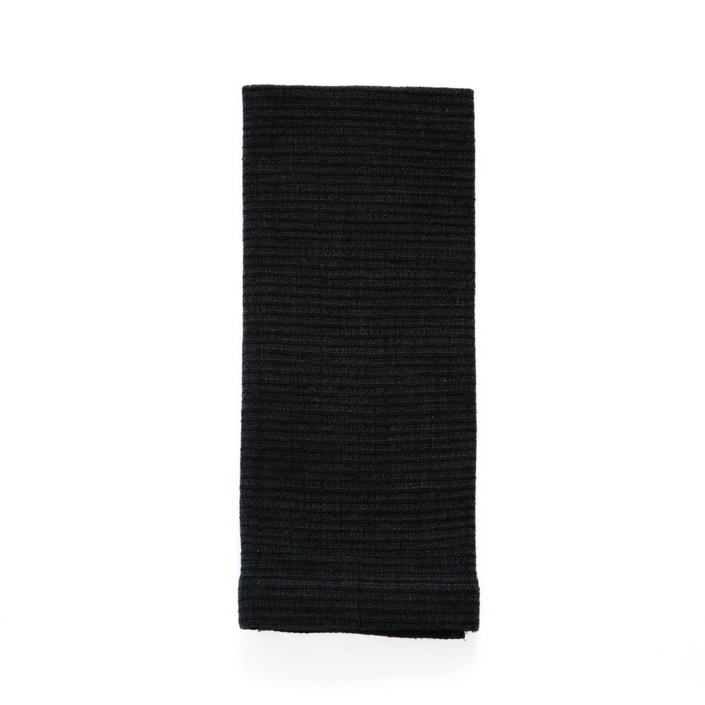 Zarima hand towel waffle towel sabahar Black