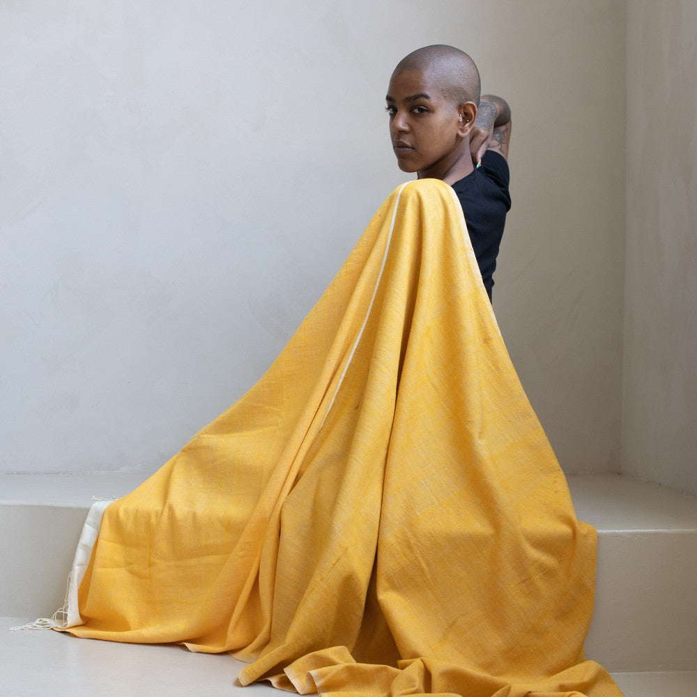 Abay handwoven Ethiopian cotton towel bath towel sabahar 