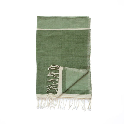 Abay handwoven Ethiopian cotton towel bath towel sabahar Mint 