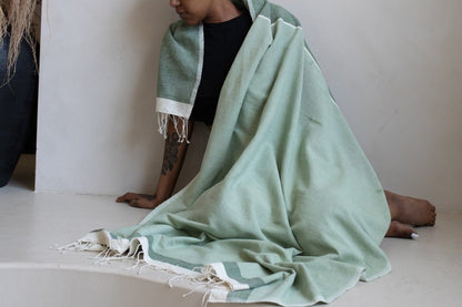 Abay handwoven Ethiopian cotton towel bath towel sabahar 