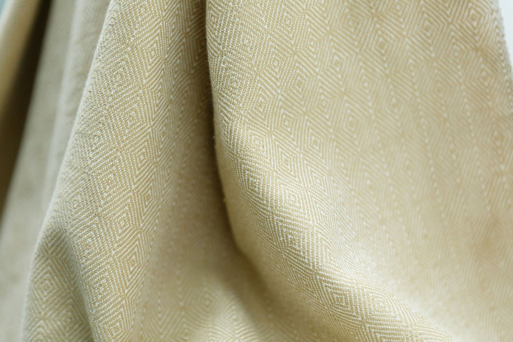 Almaz hand towel close up in beige 