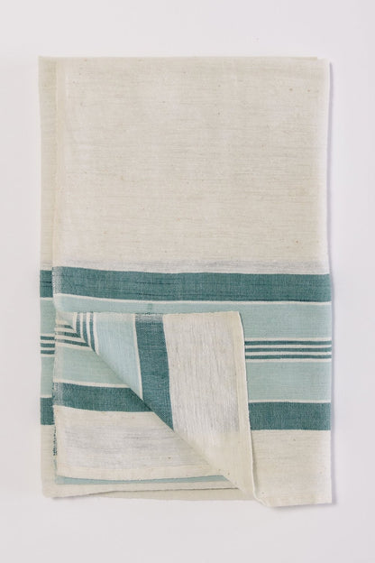 Weyra Travel Throw Handwoven Ethiopian Cotton - Eco-Friendly, Artisan-Made, Soft and Lightweight Blanket