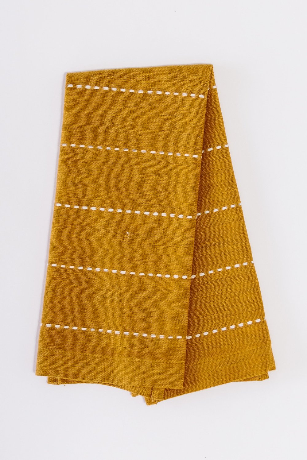 Rift Valley Tea Towel Handwoven Ethiopian Cotton - Eco-Friendly, Artisan-Made, Soft and Absorbent Kitchen Essential