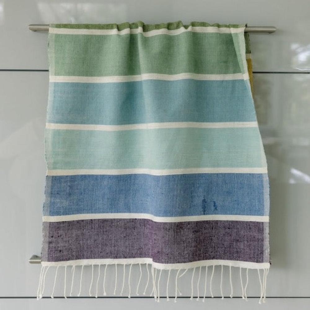 Kalam Kitchen Towel Handwoven Ethiopian Cotton - Hand-Loomed, Eco-Conscious, Stylish Kitchen Towel