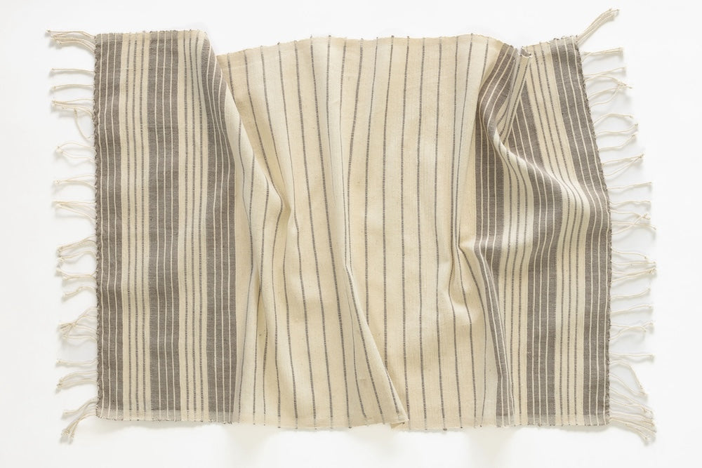 Teka Hand Towel Handwoven Ethiopian Cotton - Eco-Friendly, Artisan-Made, Soft and Absorbent Towel