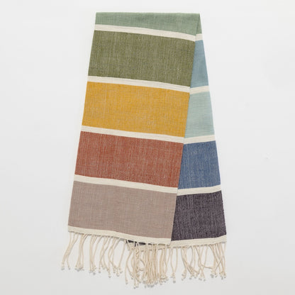 Kalam Kitchen Towel Handwoven Ethiopian Cotton - Hand-Loomed, Eco-Conscious, Stylish Kitchen Towel