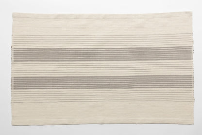 Teka Bath Mat Handwoven Ethiopian Cotton - Eco-Friendly, Artisan-Made, Soft and Absorbent Mat