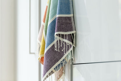 Kalam Kitchen Towel Handwoven Ethiopian Cotton - Hand-Loomed, Eco-Conscious, Stylish Kitchen Towel