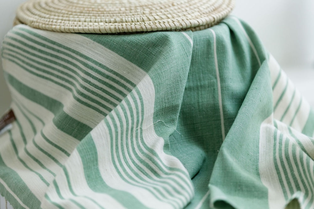 Dawa Hand Towel in Mint