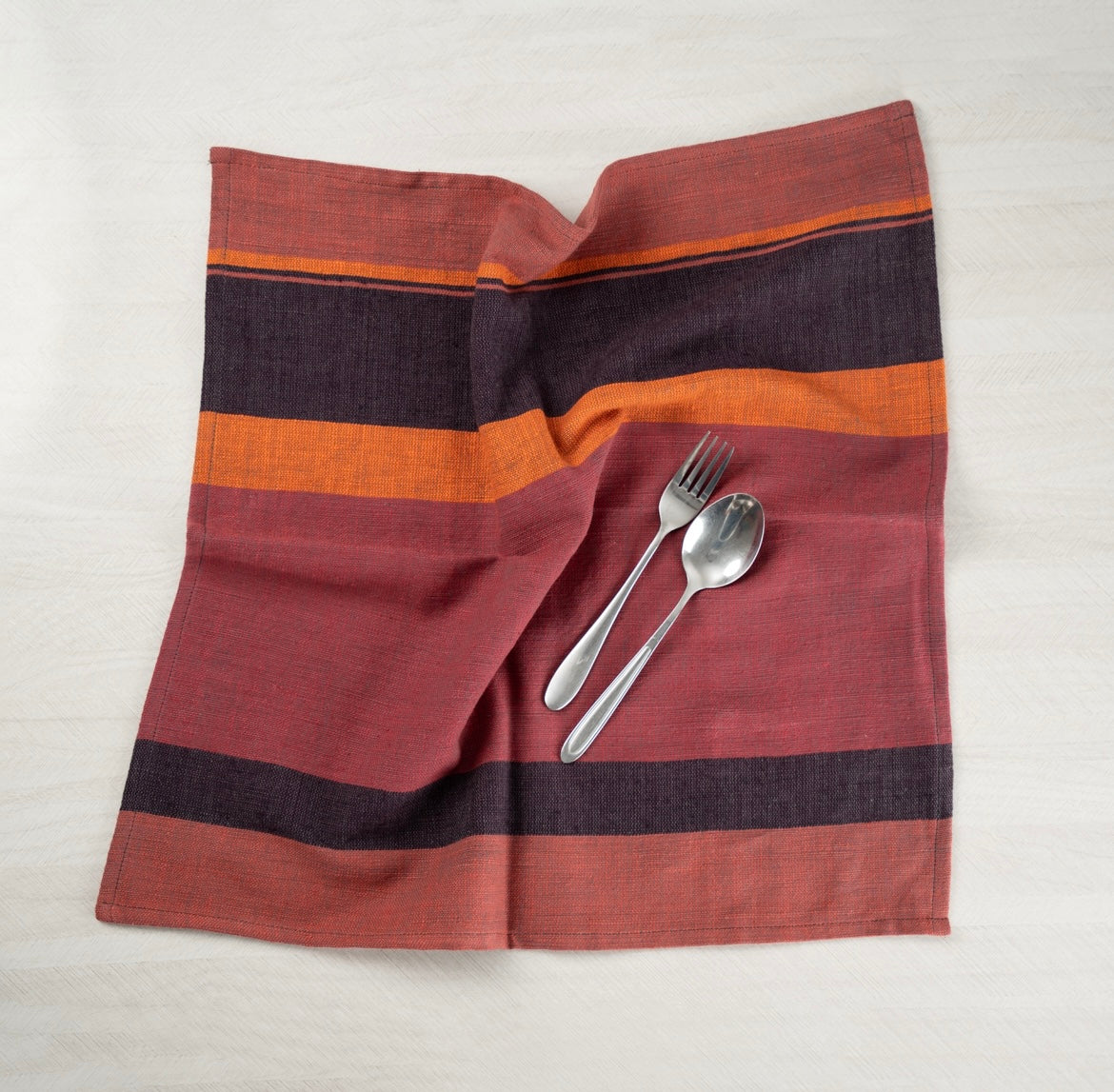Dalol Handwoven Ethiopian Cotton Napkins | Set of 2