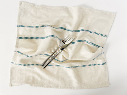 Chamo handwoven Ethiopian cotton napkins Napkins sabahar 