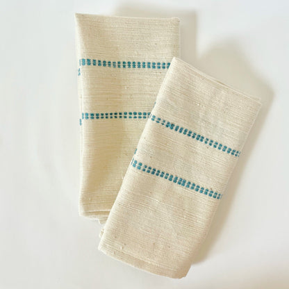 Chamo handwoven Ethiopian cotton napkins Napkins sabahar Flax 