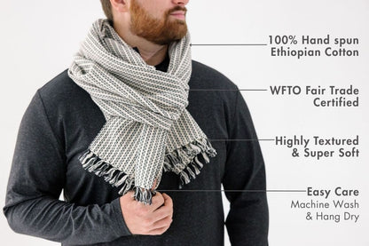 aaron shawl with key features