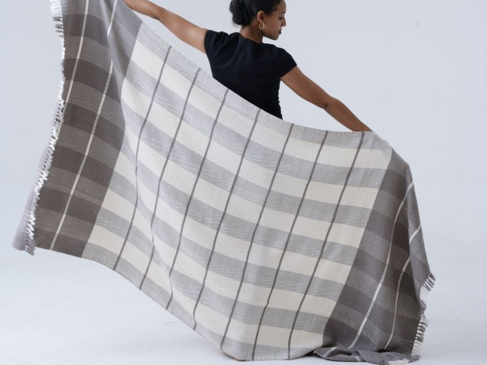 ayele throw blanket held my model