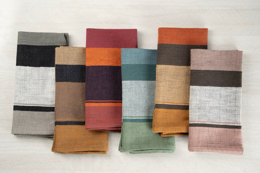 dalol napkins in all variants flat lay