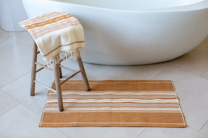 Genale Bath Mat Handwoven Ethiopian Cotton