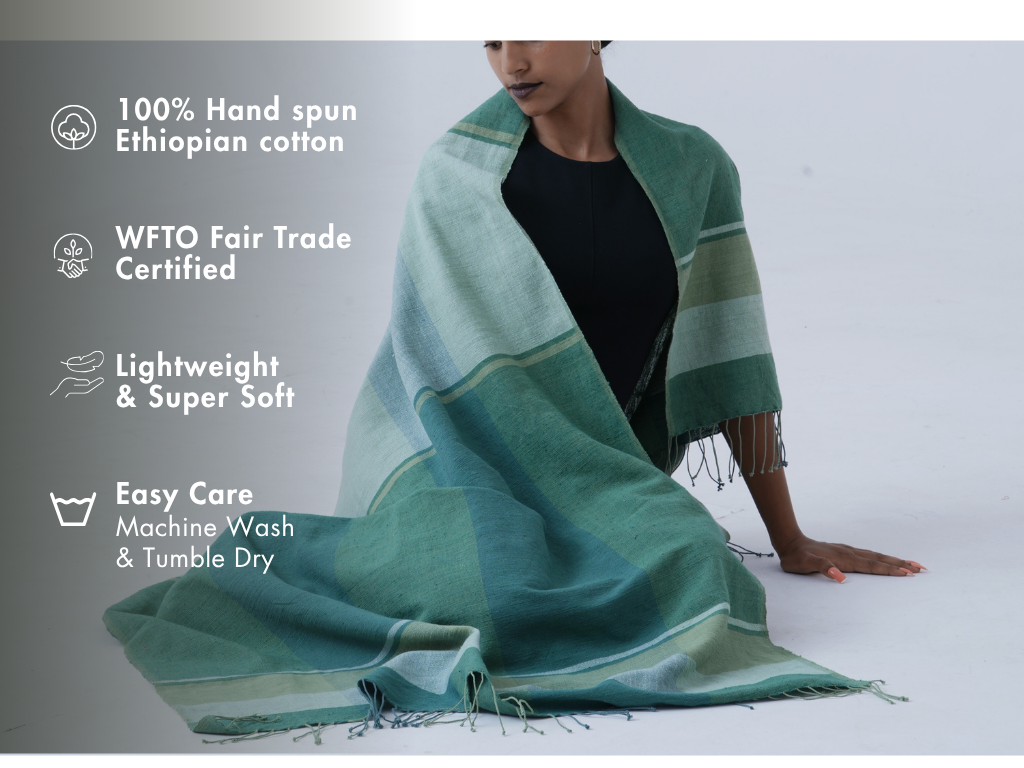 Mareb Handwoven Ethiopian Cotton Beach Towel