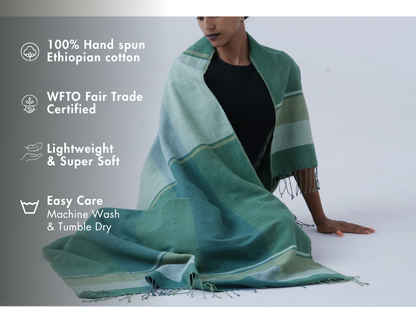 Mareb Handwoven Ethiopian Cotton Beach Towel