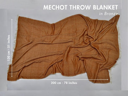 mechot throw blanket with dimensions