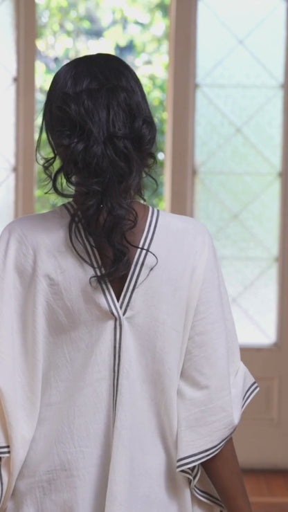 Petra Handwoven Ethiopian Cotton Kaftan