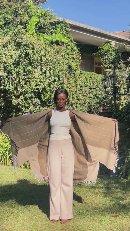 Anna Handwoven Ethiopian Cotton Jacket