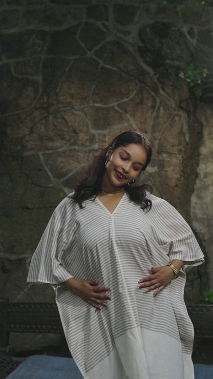 Ari Handwoven Ethiopian Cotton Kaftan