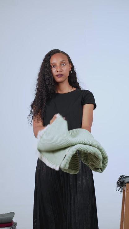 Maya Handwoven Ethiopian Cotton Shawl