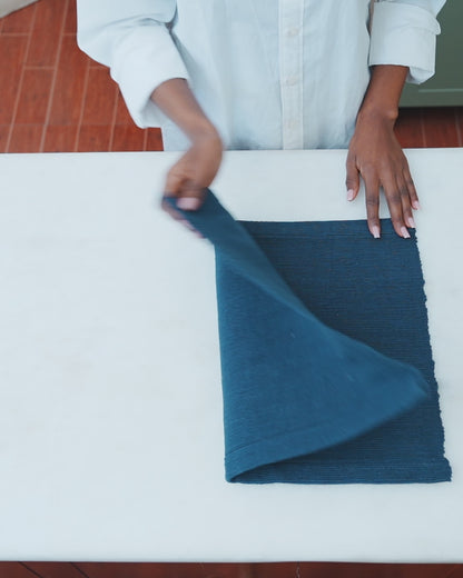 Semien Handwoven Ethiopian Cotton Placemat | Set of 2