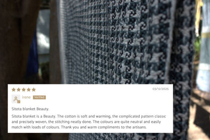 sitota throw blanket hanging with 5 star customer review 