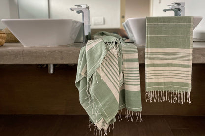 Dawa ethically made cotton hand towel hand towel sabahar 
