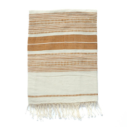 Genale bath towel sabahar Ivory/bronze 