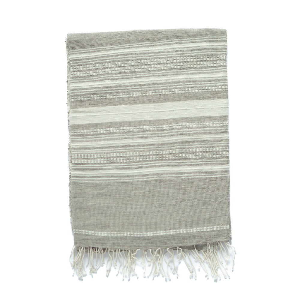 Genale bath towel sabahar Stone/ivory 