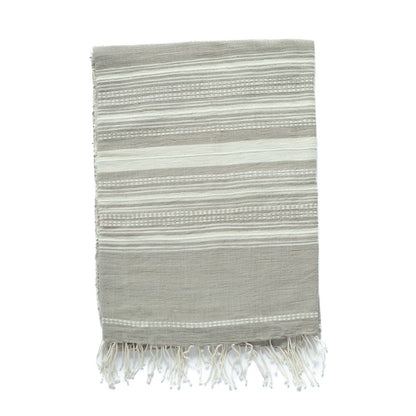 Genale bath towel sabahar Stone/ivory 