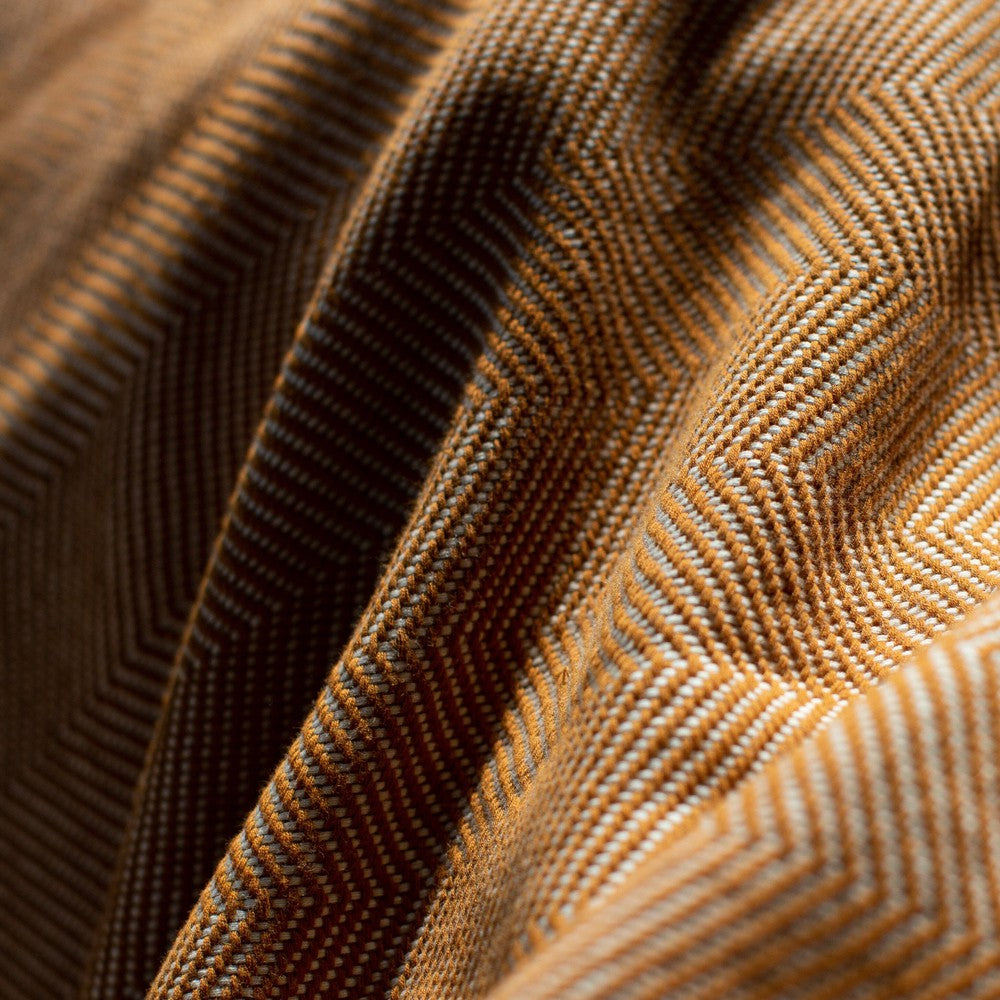 Mechot blanket Throws in bronze close up
 