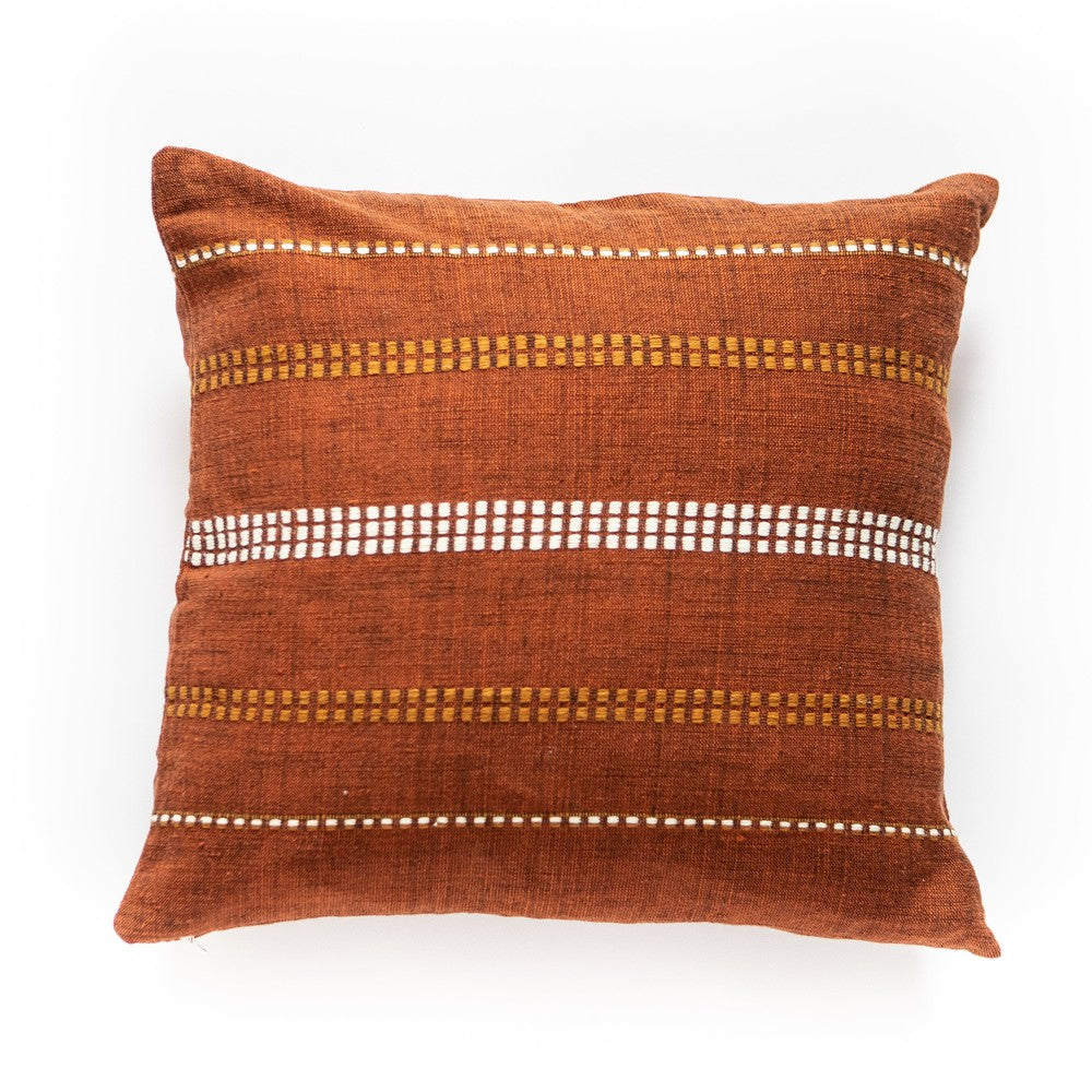 Zinach Handwoven Ethiopian Cotton Cushion